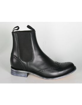 10049 Sendra Chelsea Boots Ciclon Negro