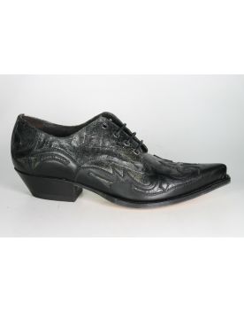 10066 Sendra Mezcal Schuhe Negro Barbados Negro
