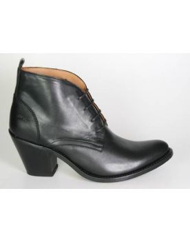 10471 Sancho Schnürstiefeletten Negro