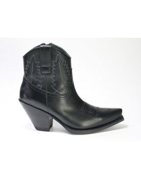 10779 Sendra Cowboy-Stiefelette Gorca Negro 