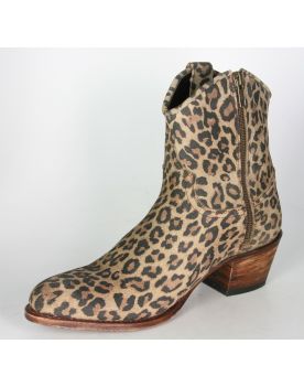 11578 Sendra Stiefelette Leopardo