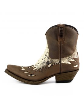 012 Cowboystiefel Mayura Crazy Old Sadale Python Natural