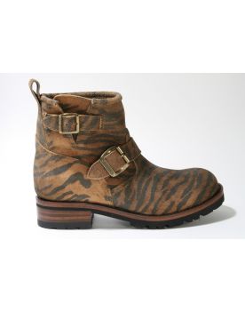 12176 Sendra Bikerboots Carol Serr. Imit. Tigre