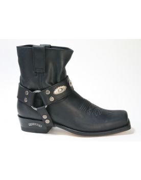 12670 Pete Sendra Bikerboots Negro