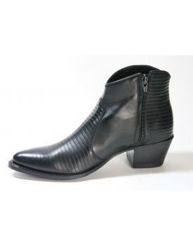  12845 Sendra Stiefelette LIA Rustic Indico Negro ohne R