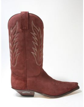 13843 Sendra Boots Cowboystiefel Serr. Kaleido Wildleder