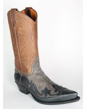 15512 Sendra Boots Pull Oil Negro Vibrant Grigio