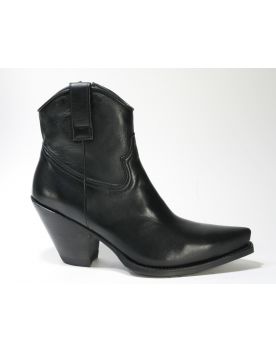 15521 Sendra Cowboy-Stiefelette Gorca Negro 