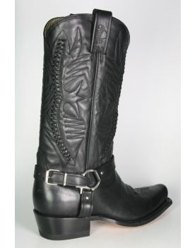 1562 Mezcalero Bikerboots Black