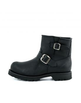 1581 Mayura Engineer Kurzstiefel Black