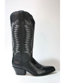 16957 Sendra Cowboystiefel Negro