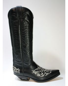 19086 Sendra Boots Hochschaft Cowboystiefel Ciclon Negro