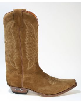 2073 Sendra Cowboystiefel Serr. Tabaco Wildleder