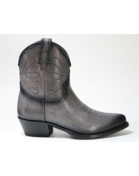 2374 Mayura Cowboy Stiefeletten Vintage Gris