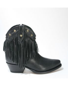 2374 Mayura Fransenstiefel Atenea Negro