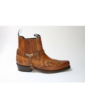 2646 Mayura Bikerboots Stiefeletten Castano