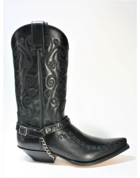 2829 Sendra Boots Cowboystiefel Ciclon Negro