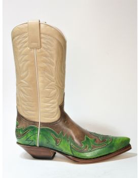 3241 Sendra Boots Cowboystiefel Denver Verde Canela