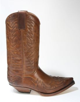 3241 Sendra Boots Cowboystiefel Evolution Tang Usado Marron