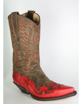 3241 Sendra Cowboystiefel Ciclon Rojo Old Martens