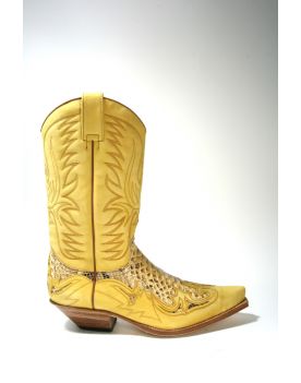  3241 Sendra Cowboystiefel Skimo Python Panizo