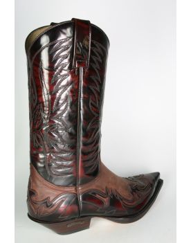 3241 Sendra Cowboystiefel IBIZA Flor. Fuchsia Spr. 7004