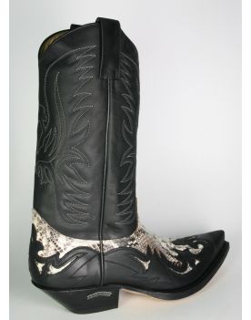 3241 Cowboystiefel Sendra IBIZA schwarz Python Natural