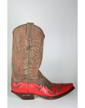 3241 Sendra Cowboystiefel Ciclon Rojo Old Martens