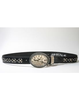 3242 Original Belts Gürtel Negro