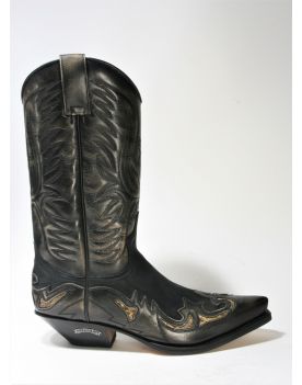 3242 Sendra Cowboystiefel Denver Tierra Sprinter Negro