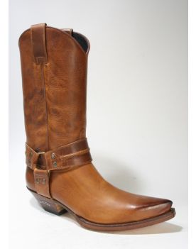 3305 Sendra boots Cowboystiefel Evolution Tang Usado Marron