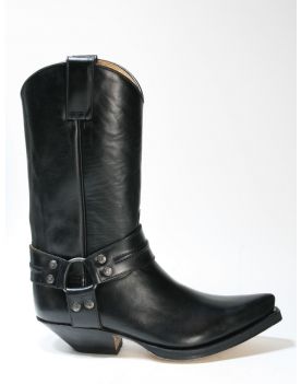 3305 Sendra Cowboystiefel Bikerboots Ciclon Negro 