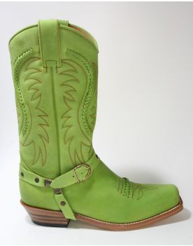 3434 Sendra Cowboystiefel Flota Pistacho