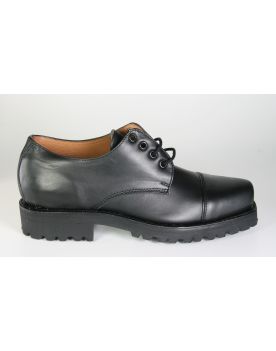 4549 Vidal Schnürschuhe schwarz mit Gummisohle  