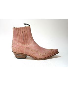 4660 Sendra Stiefeletten Raspberry
