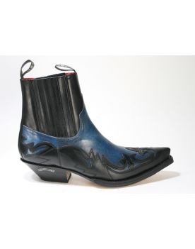 4660 Sendra Boots Stiefeletten Ciclon Negro Denver Azul