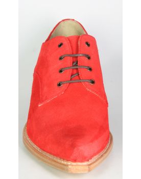 530 Sendra Schnürschuhe MEZCAL Wildleder ROT