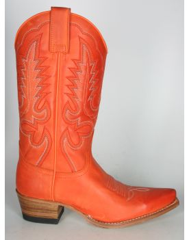 5335 Sendra Cowboystiefel Judy Orange