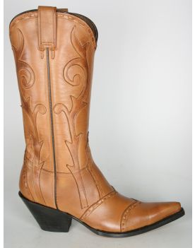 5527 Mezcalero Cowboystiefel Cognac