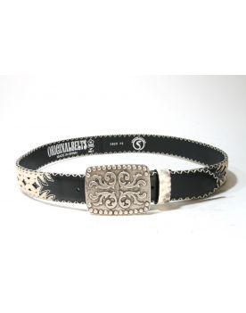 5820 Wechselgürtel Original Belts Black Beige