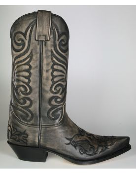 6056 Sendra Cowboystiefel Cuervo Olimpia Antracita