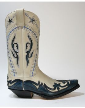 6073 Sendra Boots Cowboystiefel Denver Azul Dirty