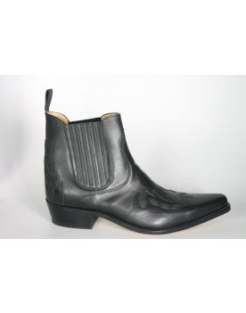 6152 Sancho Abarca Stiefeletten Negro