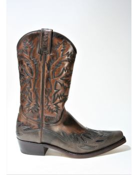 6397 Sancho Boots Cowboystiefel Braun