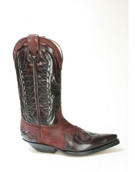 670 Cowboy Dream Cowboystiefel Bordeaux 1