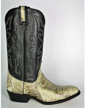6949 Sancho Cowboystiefel Echse hellgrün