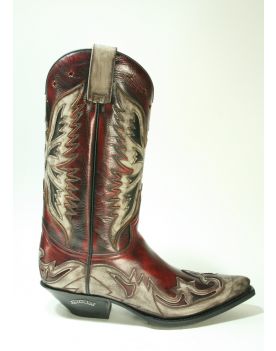 6885 Sendra Cowboystiefel Hurricane Marfil Old