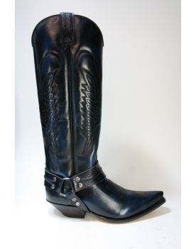 7167 Sendra Cowboystiefel Hochschaft Hurricane Azul