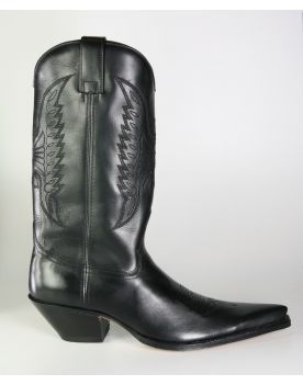 7173 Sendra Cowboystiefel Nicoleta Saboy Negro