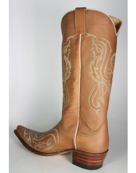 7258 Sendra Cowboystiefel Mostaza